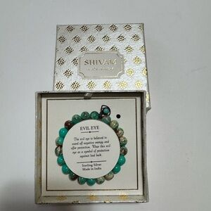 Shivam Evil Eye Turquoise Bracelet